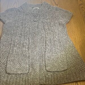 Sonoma Gray  Cardigan Sweater